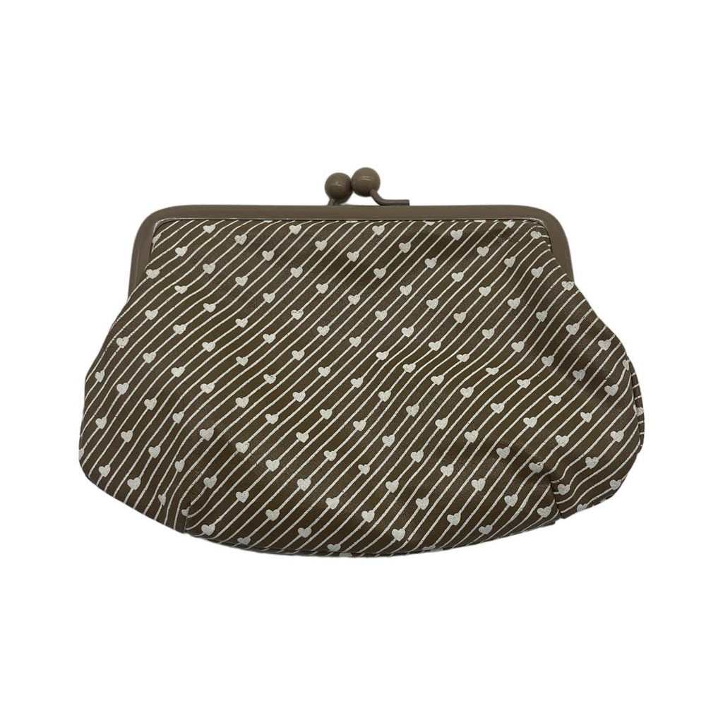 Roger Gimbel Heart Stripped Coin Purse
